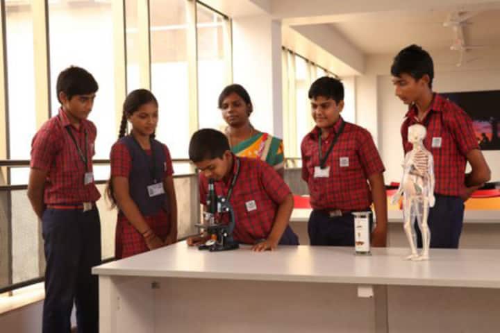 Agurchand Manmull Jain School-Biology Laboratory
