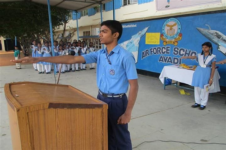 Air Force School-Constitution day