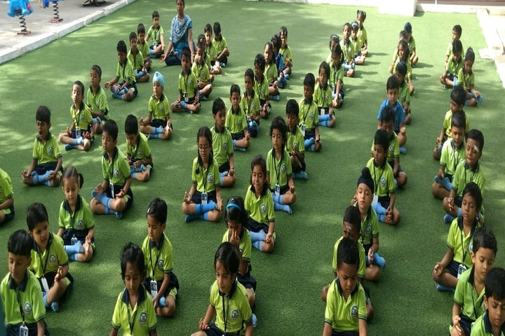 Air Force School-Yoga Activity
