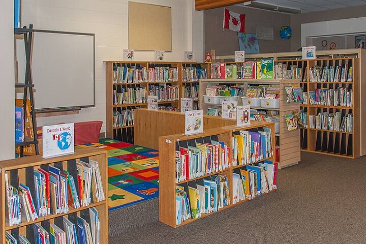 Anuvrat Vidhyalaya School-Library