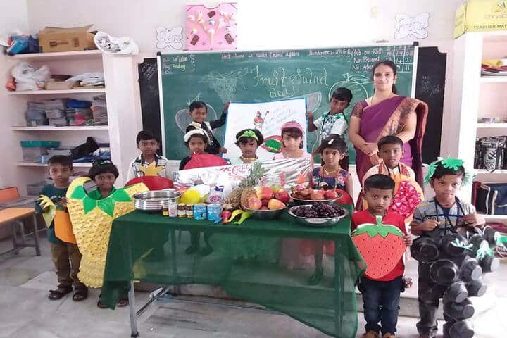 Aurobindo International School-Fruits day