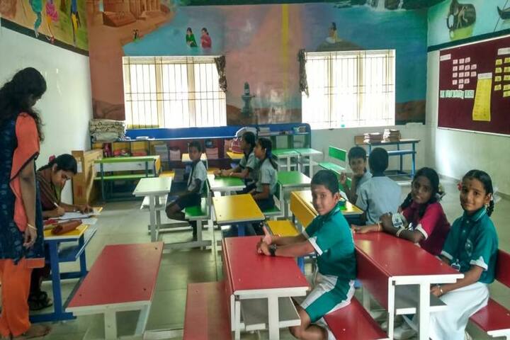 Aurobindo vidhyalaya School-Classroom