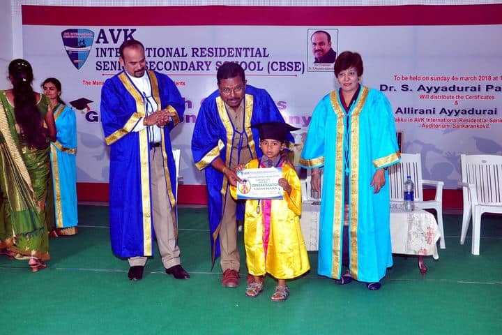AVK International Residential School-Graduation Day