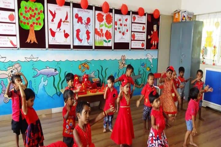 AVP Trust Public School-Red Day Activity