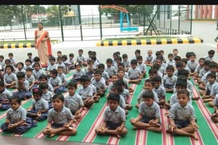 AVP Trust Public School-Yoga Activity