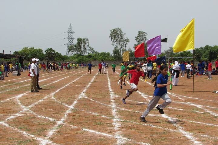 B V M Global Bollineni Hill Side-Annual Sports Day