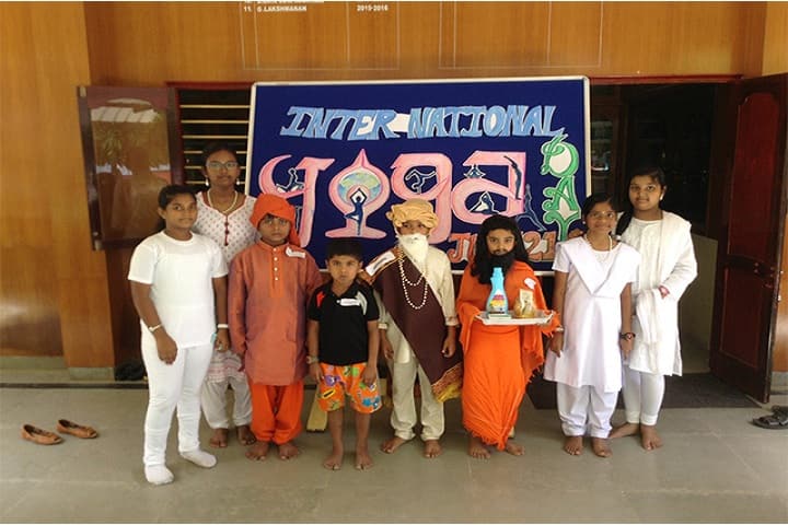 Bharath Vidya Mandir-International Yoga Day
