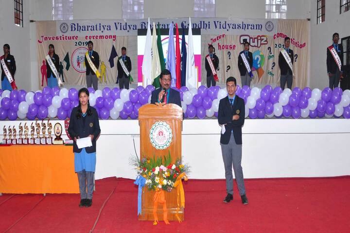 BhavanS Gandhi Vidyashram-Investiture Ceremony