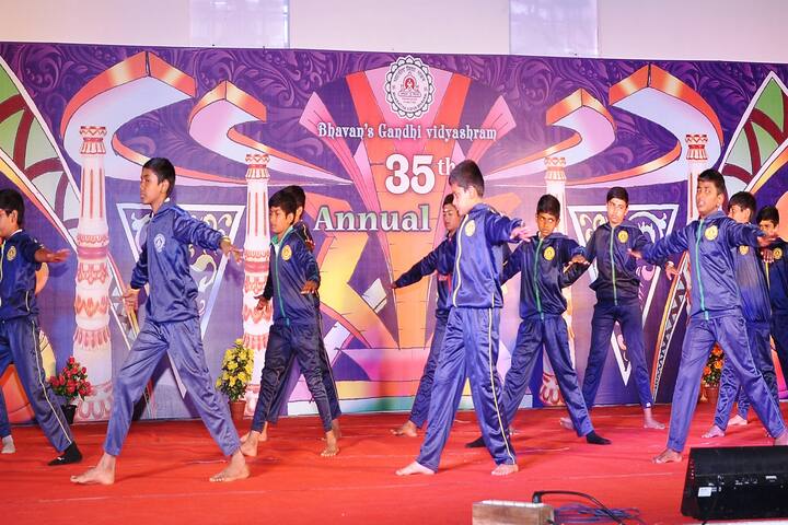 BhavanS Gandhi Vidyashram-Yoga Activity