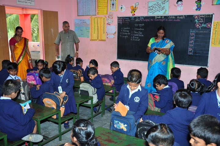 Brammaas Vidhyalaya School-Classroom