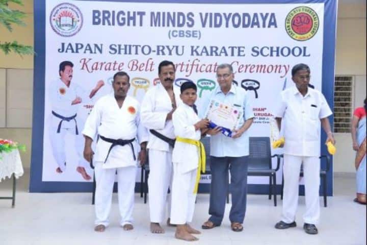 Bright Minds Vidyodaya-Karate Activity