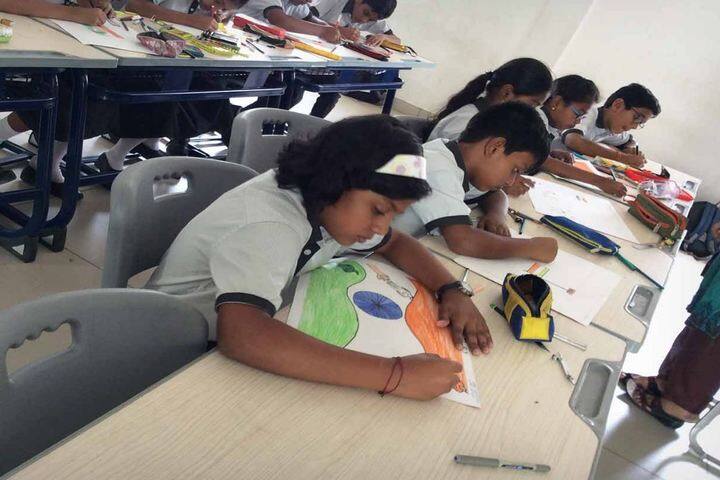 Brilliant Vidya Bhavan-Drawing Competition