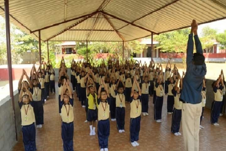 Brindhavanna Vidhialaya School-Yoga Day
