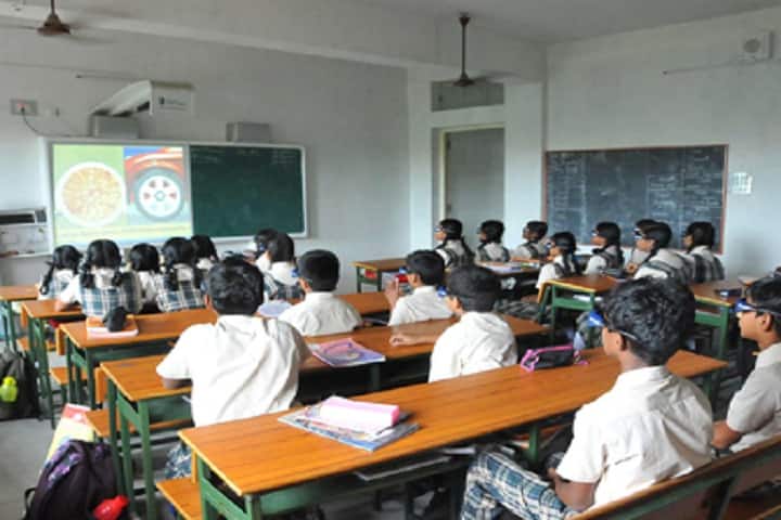 Cauvery Global School-Classroom smart