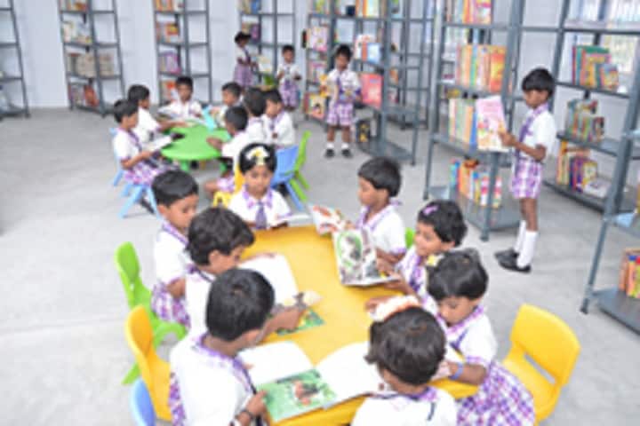 Chandra National School-Library