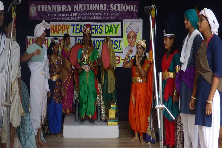 Chandra National School-Teachers Day