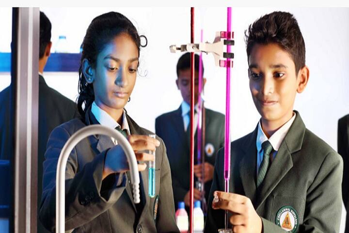 Chelammal Vidhyaashram-Science Lab