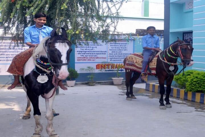 New Samastipur Public School-Horse Riding