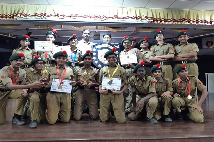 D A V Boys Senior Sec School-NCC