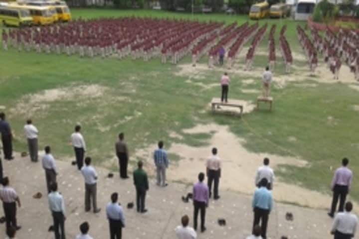 Nikhil Shyama D A V Public School-Assembly