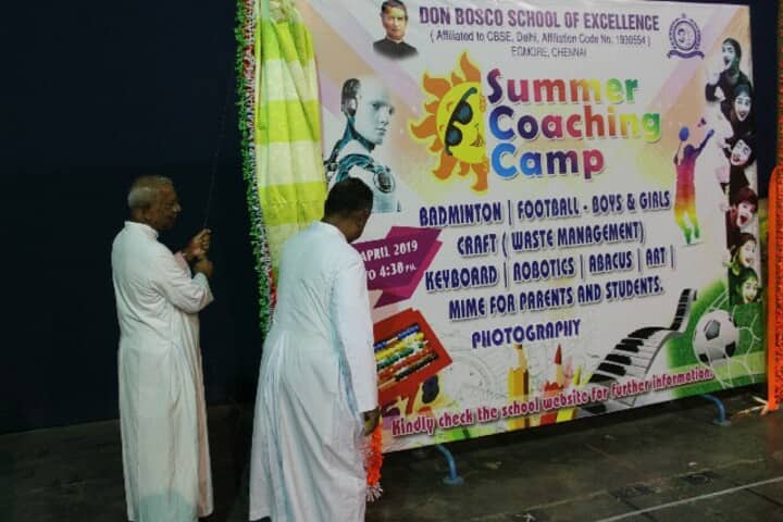 Don Bosco School of Excellence-Summer Camp