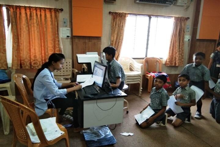 Dr Nalli Kuppuswamy Vivekananda Vidyalaya Junior College-Eye Checkup Camp
