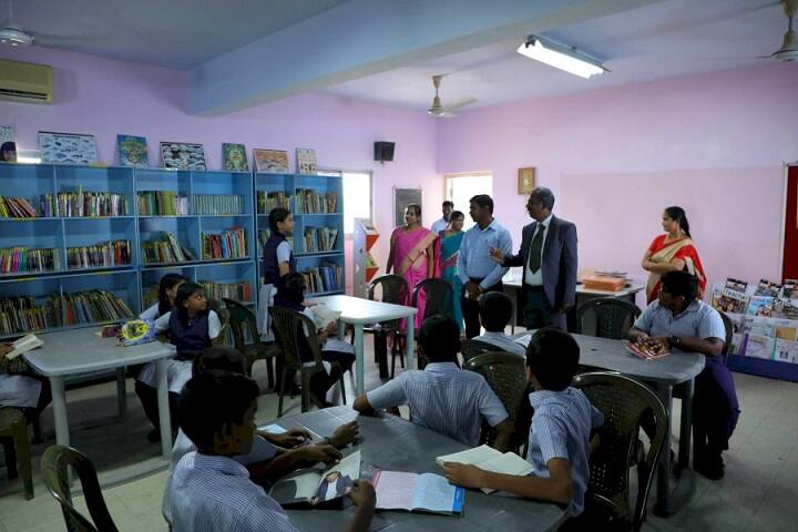 Edison G Agoram Memorial School-library