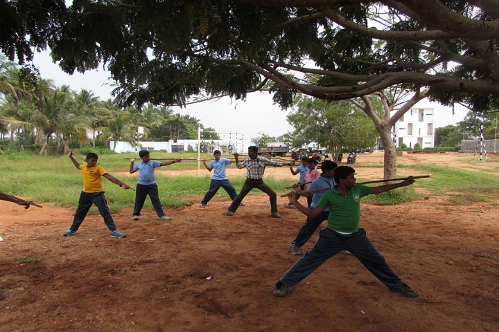 Frontline Millennium School-Silambam