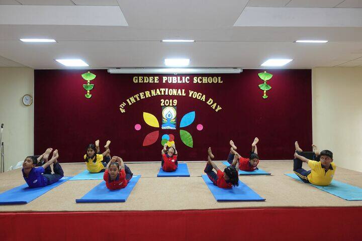 Gedee Public School-Yoga Day