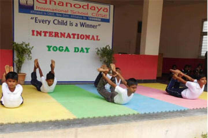Gnanodaya International School-Yoga Day