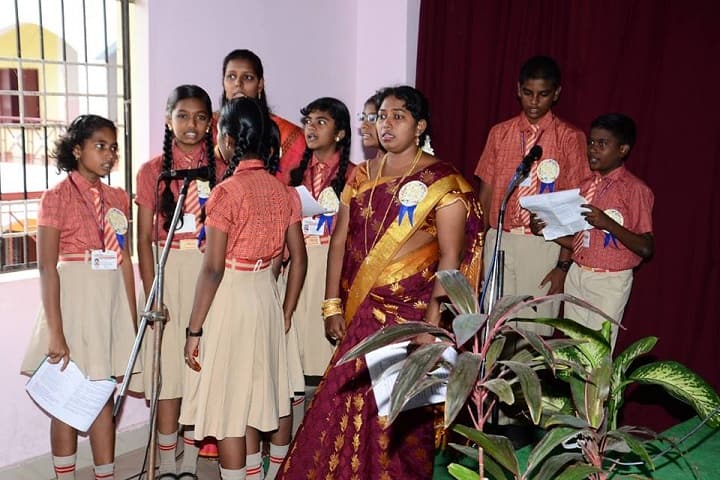 Good Shepherd Model School-Singing