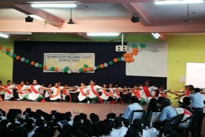 Hindu Colony Chellamal Vidyalaya-Independence Day