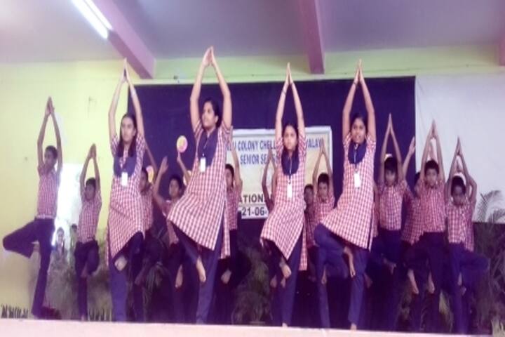 Hindu Colony Chellamal Vidyalaya-Yoga