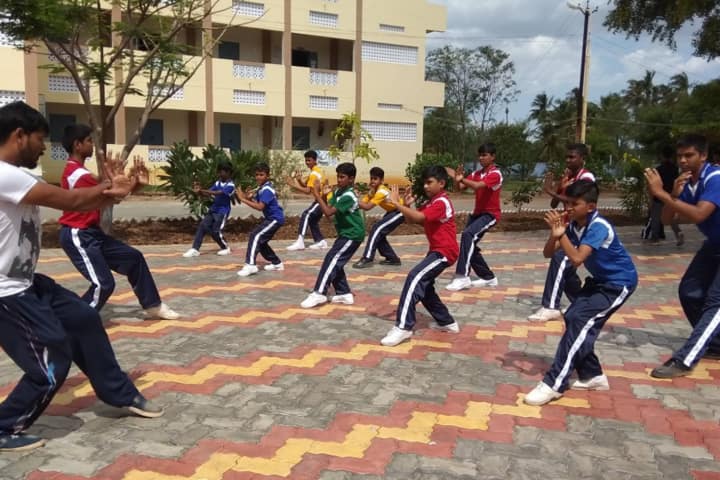 KLN VIDYALAYA-Karate class