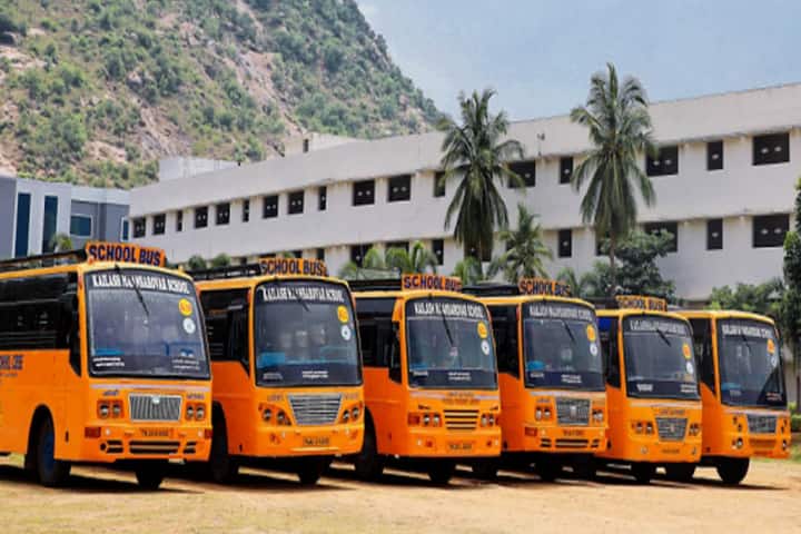 School Buses of Kailash Maansarovar School