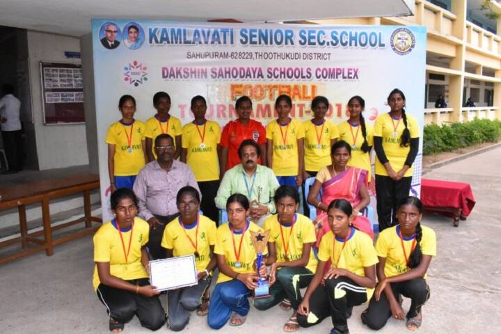 Kamalavathi Higher Secondary School-Dhaksin Sahothaya School complex Inter school Foot ball Tournament