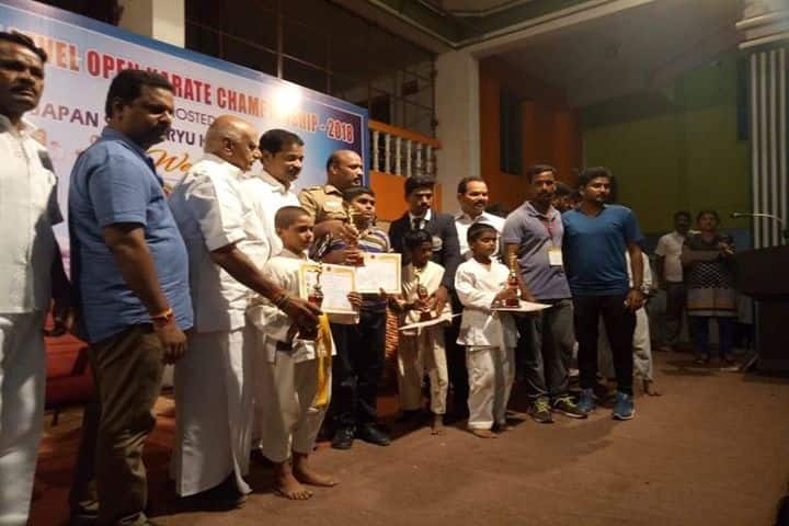 Kamarajar Public School - Karate Champions