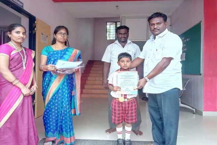 Kamarajar Public School - Winner All India Hand Writing