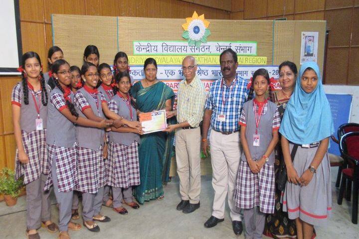 Kendriya Vidyalaya-Felicitation