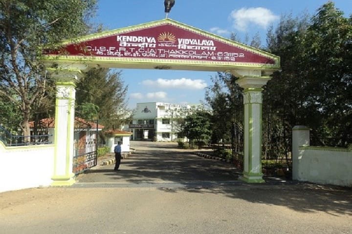 Kendriya Vidyalaya Thakkolam-entrance