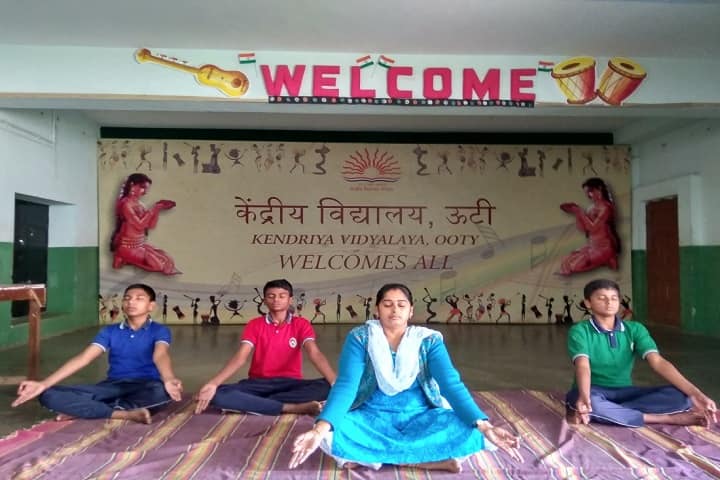 Kendriya Vidyalaya-Yoga Day Celebration