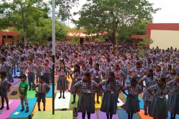Kendriya Vidyalaya-Yoga Day