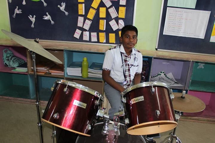 Krishna International School-Drums