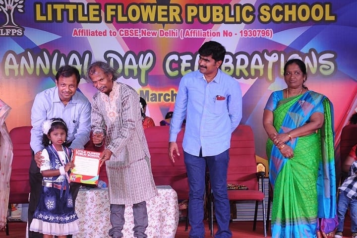 Little Flower Public School - Certificate Issue