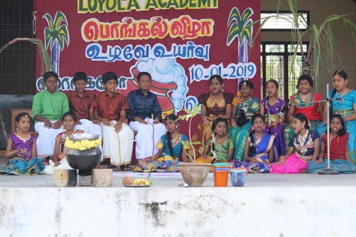 Loyola Acedamy-pongal Celebrations