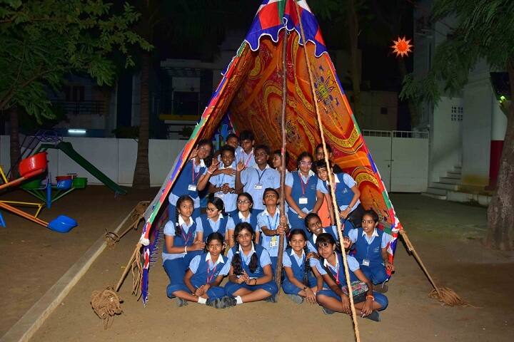 M A V Vidyashram-Camp Fire