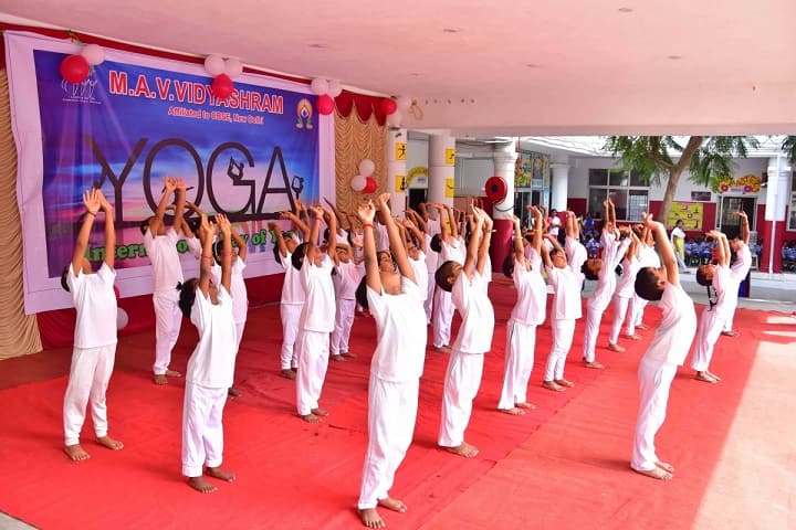 M A V Vidyashram-International Yoga Day