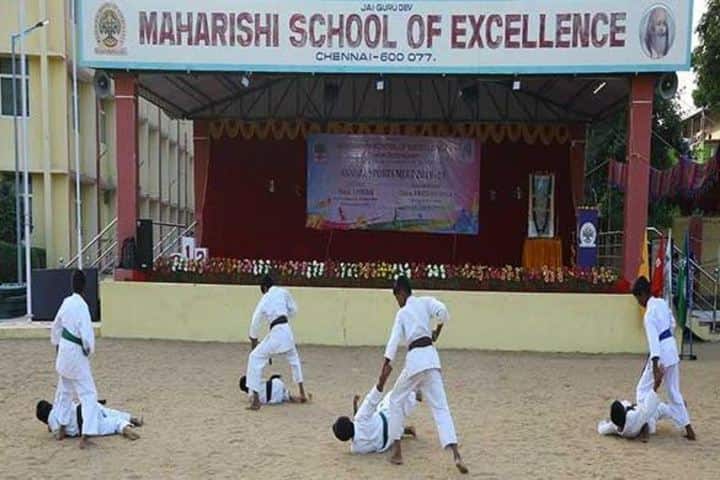 Maharishi School Of Excellence-Karate