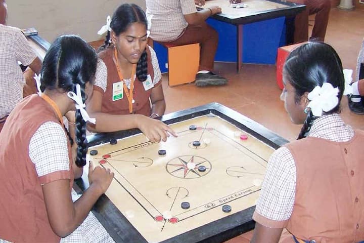 Maharishi Vidya Mandir - Carroms