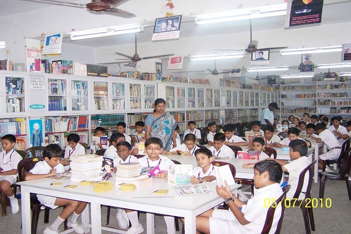 Maharishi Vidya Mandir-Library